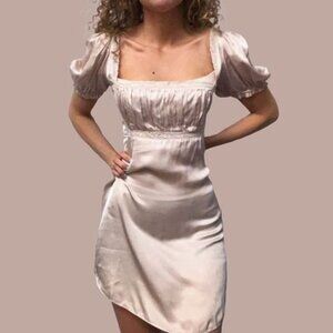 REVOLVE Rumored Satin Mini Dress